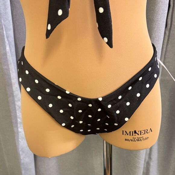 Victoria’s Secret Black Polka Dot Bikini Set - Picture 3 of 15
